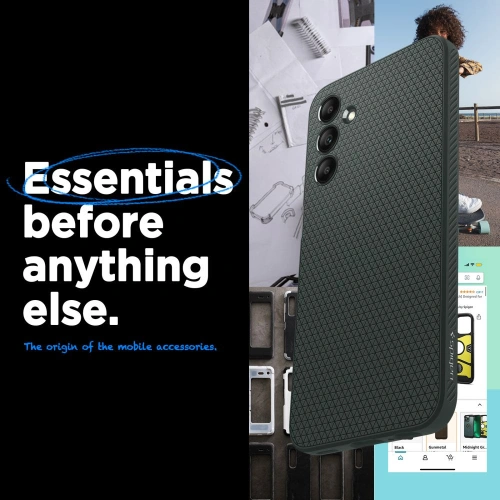 Kup Etui Spigen Liquid Air Samsung Galaxy A15 4G / 5G Abyss Green - SPN3300 - {ean13} - Sklep Home Screen