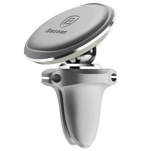 Buy Magnetic car holder for air vent Baseus C01 silver - BSU4844 - {ean13} - Home Screen Store Europe