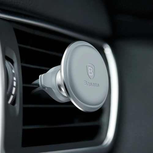 Kup Magnetický automobilový držák na mřížku Baseus C01 stříbrný - BSU4844 - {ean13} - Sklep Home Screen