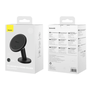 Kup Magnetischer Auto-Halter für das Armaturenbrett Baseus C01 schwarz - BSU4845 - {ean13} - Sklep Home Screen