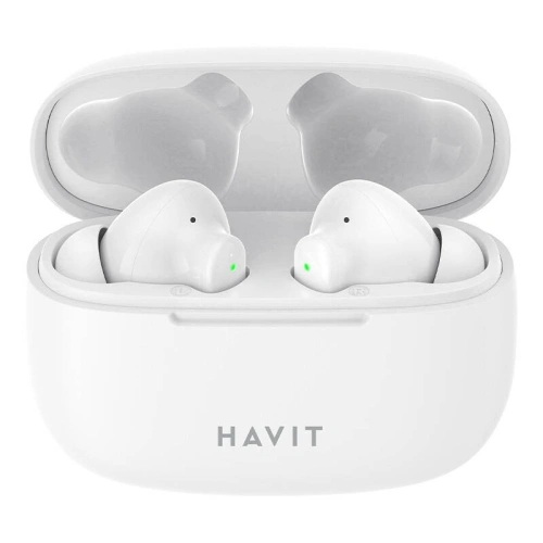 Kup Słuchawki dokanałowe TWS Havit TW967 Bluetooth 5.1 białe - HVT268 - {ean13} - Sklep Home Screen