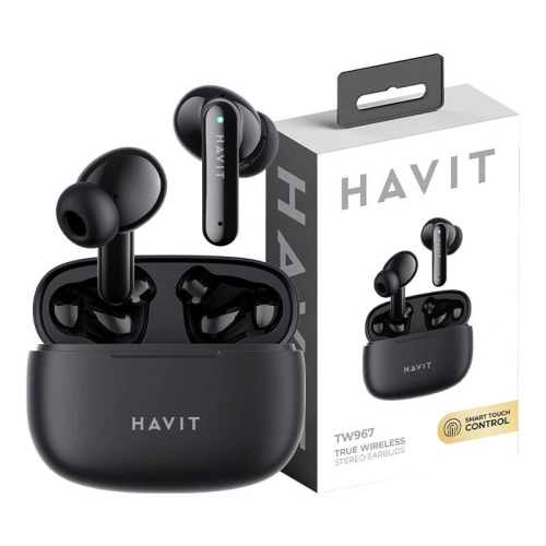 Kup In-ear TWS Havit TW967 Bluetooth 5.1 schwarz - HVT269 - {ean13} - Sklep Home Screen