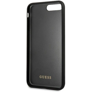 Etui Guess GUHCI8LTGGGBK Apple iPhone 7/8 Plus černý/black hard case Classic Double Layer Glitter