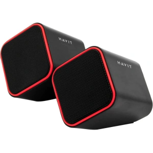 Buy Havit HV-SK473 USB-A 2.0 speakers black-red - HVT276 - {ean13} - Home Screen Store Europe