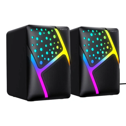 Kup Hangszóró Havit SK763 mini jack 3.5mm RGB fekete - HVT277 - {ean13} - Sklep Home Screen
