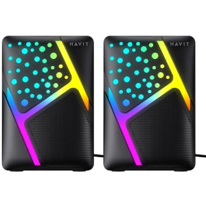 Kup Głośnik Havit SK763 mini jack 3.5mm RGB czarne - HVT277 - {ean13} - Sklep Home Screen