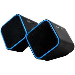 Buy Havit HV-SK473-BB USB-A 2.0 speakers black-blue - HVT278 - {ean13} - Home Screen Store Europe