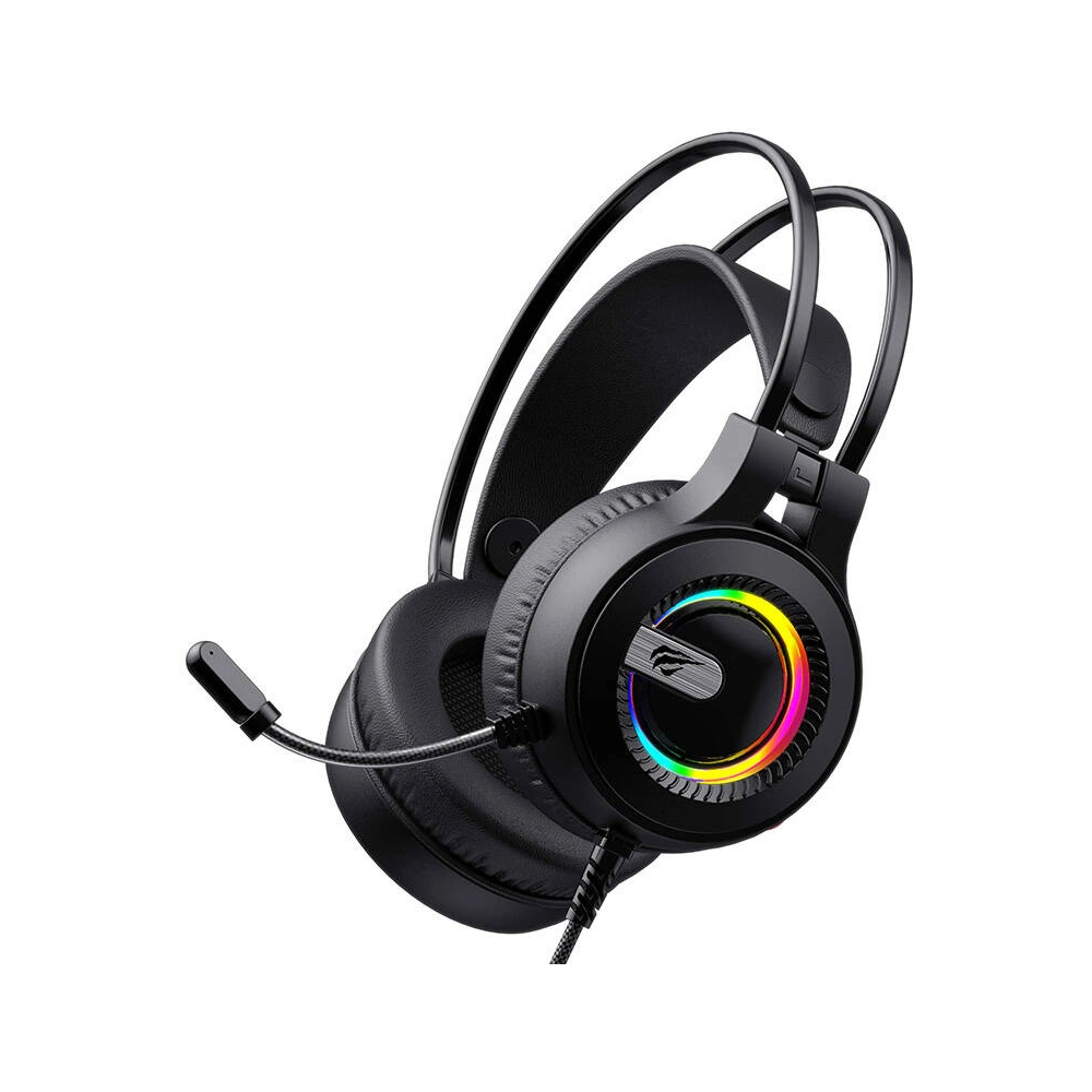 Słuchawki nauszne gamingowe Havit H2040D czarne