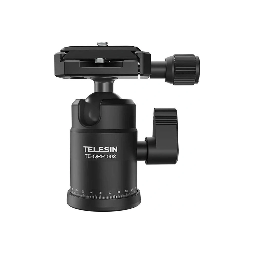 Trójramienny uchwyt z przyssawką Telesin do telefonów i kamer sportowych