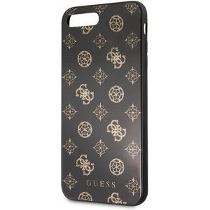 Kup Etui Guess GUHCI8LTGGPBK Apple iPhone 7/8 Plus czarny/black hard case Peony G Double Layer Glitter - GUE137BLK - {ean13} - Sklep Home Screen