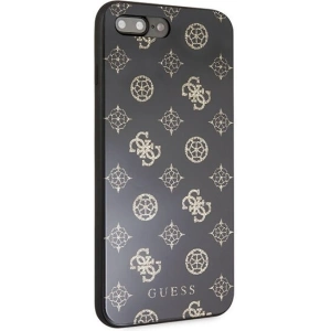 Kup Etui Guess GUHCI8LTGGPBK Apple iPhone 7/8 Plus czarny/black hard case Peony G Double Layer Glitter - GUE137BLK - {ean13} - Sklep Home Screen