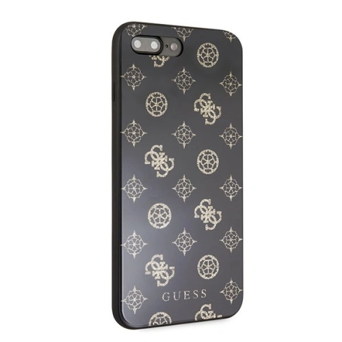Kup Etui Guess GUHCI8LTGGPBK Apple iPhone 7/8 Plus czarny/black hard case Peony G Double Layer Glitter - GUE137BLK - {ean13} - Sklep Home Screen