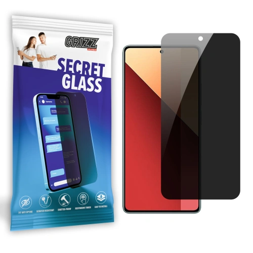 Kup Pályázó üveg GrizzGlass SecretGlass a Xiaomi Redmi Note 13 4G-hoz - GRZ8543 - {ean13} - Sklep Home Screen