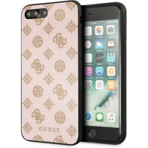 Kup Etui Guess GUHCI8LTGGPLP Apple iPhone 7/8 Plus jasnoróżowy/light pink hard case Peony G Double Layer Glitter - GUE138PNK - {ean13} - Sklep Home Screen