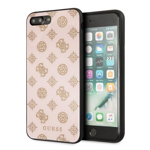 Kup Etui Guess GUHCI8LTGGPLP Apple iPhone 7/8 Plus světle růžový/light pink hard case Peony G Double Layer Glitter - GUE138PNK - {ean13} - Sklep Home Screen