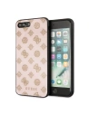 Etui Guess GUHCI8LTGGPLP Apple iPhone 7/8 Plus jasnoróżowy/light pink hard case Peony G Double Layer Glitter