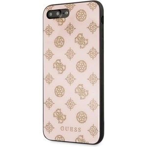 Kup Etui Guess GUHCI8LTGGPLP Apple iPhone 7/8 Plus jasnoróżowy/light pink hard case Peony G Double Layer Glitter - GUE138PNK - {ean13} - Sklep Home Screen