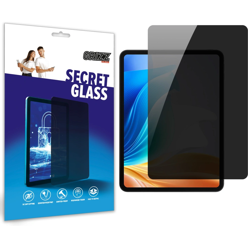 Matowe szkło prywatyzujące GrizzGlass SecretGlass do Oppo Pad Neo