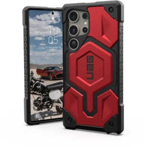 Buy UAG Urban Armor Gear Monarch Pro Magnet Samsung Galaxy S24 Ultra 5G crimson - UAG1361 - {ean13} - Home Screen Store Europe