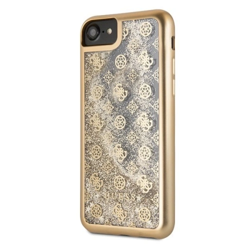 Kup Etui Guess GUHCI8PEOLGGO Apple iPhone SE 2022/SE 2020/8/7 auriu /gold hard case 4G Peony Liquid Glitter - GUE139GLD - {ean13} - Sklep Home Screen