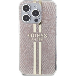 Kup Etui Guess GUHCP14XH4PSEGP Apple iPhone 14 Pro Max hardcase IML 4G Gold Stripe růžový/pink - GUE3174 - {ean13} - Sklep Home Screen