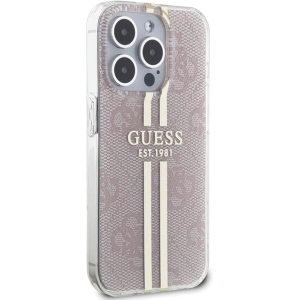 Kup Etui Guess GUHCP14XH4PSEGP Apple iPhone 14 Pro Max hardcase IML 4G Gold Stripe růžový/pink - GUE3174 - {ean13} - Sklep Home Screen