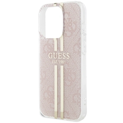 Kup Etui Guess GUHCP14XH4PSEGP Apple iPhone 14 Pro Max hardcase IML 4G Gold Stripe růžový/pink - GUE3174 - {ean13} - Sklep Home Screen