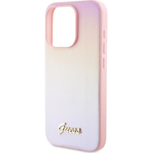 Kup Etui Guess GUHCP14XPSAIRSP Apple iPhone 14 Pro Max hardcase Saffiano Iridescent Script růžový/pink - GUE3176 - {ean13} - Sklep Home Screen
