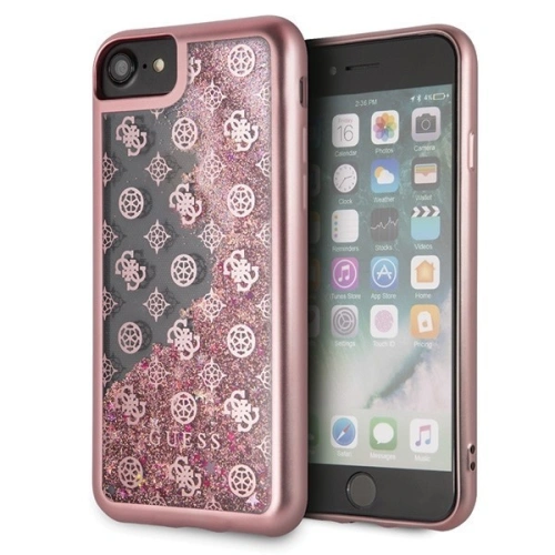 Kup Etui Guess GUHCI8PEOLGPI Apple iPhone SE 2022/SE 2020/8/7 růžový /pink hard case 4G Peony Liquid Glitter - GUE140PNK - {ean13} - Sklep Home Screen