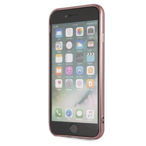 Kup Guess Apple Tasche GUHCI8PEOLGPI iPhone SE 2022/SE 2020/8/7 rosa/rosa Hartschale 4G Peony Liquid Glitter - GUE140PNK - {ean13} - Sklep Home Screen
