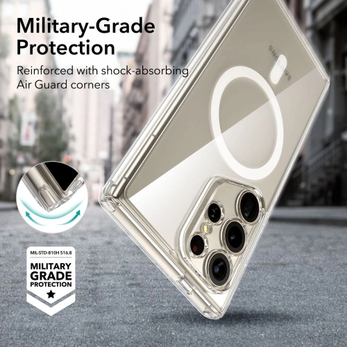 Buy ESR Classic Hybrid HaloLock MagSafe Samsung Galaxy S24 Ultra Clear - ESR758 - {ean13} - Home Screen Store Europe