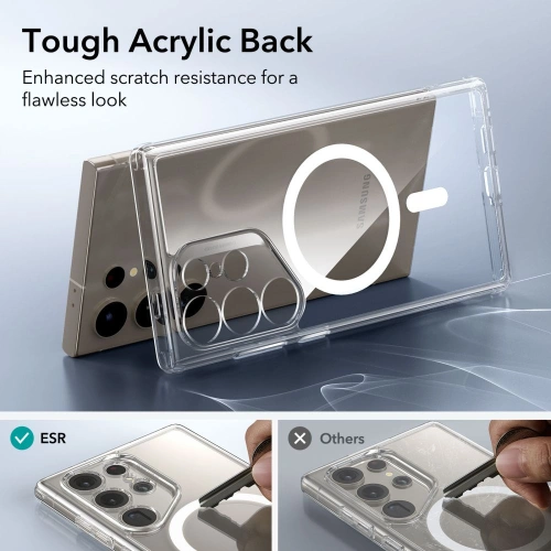Buy ESR Classic Hybrid HaloLock MagSafe Samsung Galaxy S24 Ultra Clear - ESR758 - {ean13} - Home Screen Store Europe