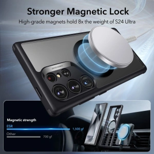 Kup Etui ESR Flickstand Boost HaloLock Samsung Galaxy S24 Ultra Frosted Clear - ESR759 - {ean13} - Sklep Home Screen