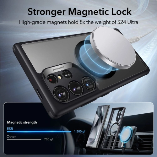 Buy ESR Flickstand Boost HaloLock Samsung Galaxy S24 Ultra Frosted Clear - ESR759 - {ean13} - Home Screen Store Europe