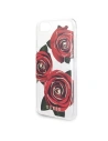 Kup Guess Apple Tasche GUHCI8ROSTR iPhone SE 2022/SE 2020/8/7 transpa rent Hartschalenetui Flower Desire rot rose - GUE141RED - {ean13} - Sklep Home Screen