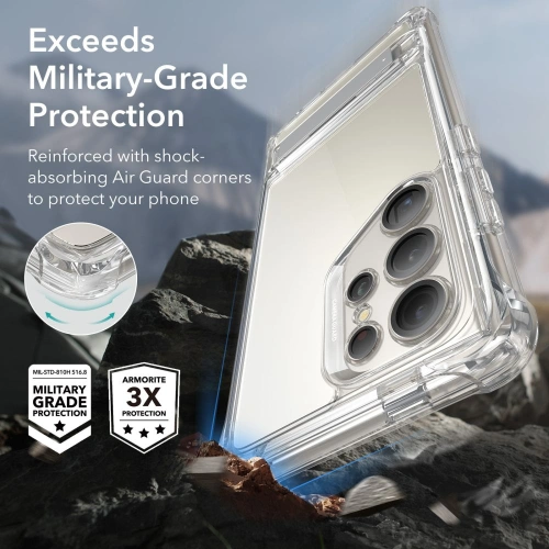 Buy ESR Armor Kickstand Samsung Galaxy S24 Ultra Clear - ESR760 - {ean13} - Home Screen Store Europe