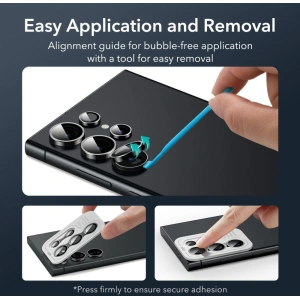 Protector de cameră ESR pentru Samsung Galaxy S24 Ultra Negru