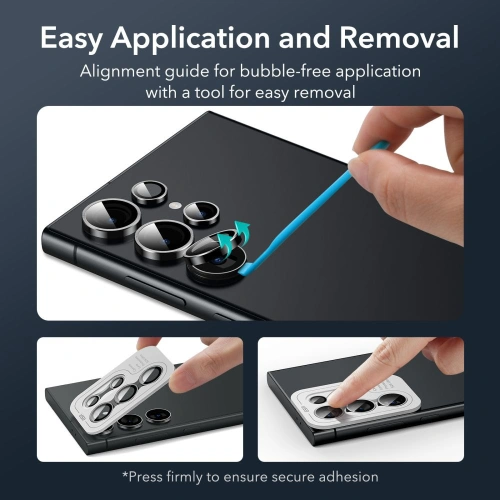 Buy ESR Camera Protector Samsung Galaxy S24 Ultra Black - ESR761 - {ean13} - Home Screen Store Europe