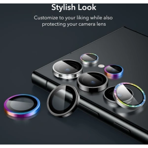 Protector de cameră ESR pentru Samsung Galaxy S24 Ultra Negru