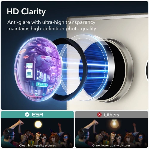 Buy ESR Camera Protector Samsung Galaxy S24 Ultra Clear - ESR762 - {ean13} - Home Screen Store Europe