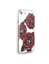 Kup Guess Apple Tasche GUHCI8ROSTR iPhone SE 2022/SE 2020/8/7 transpa rent Hartschalenetui Flower Desire rot rose - GUE141RED - {ean13} - Sklep Home Screen