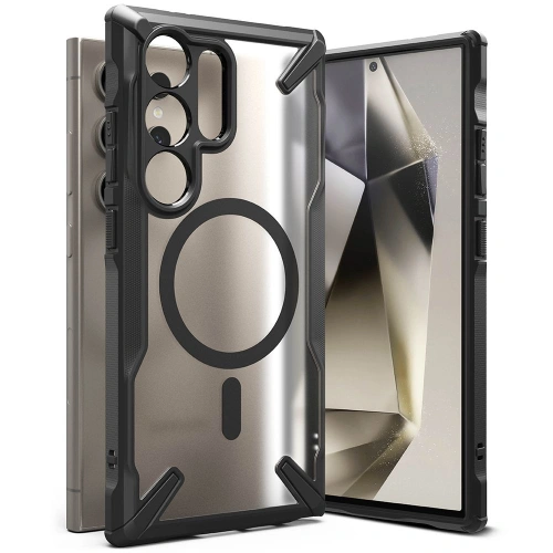 Kup Etui Ringke Fusion-X Magnetic MagSafe Samsung Galaxy S24 Ultra Matte Black - RGK1933 - {ean13} - Sklep Home Screen