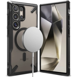 Buy Ringke Fusion-X Magnetic MagSafe Samsung Galaxy S24 Ultra Matte Black - RGK1933 - {ean13} - Home Screen Store Europe