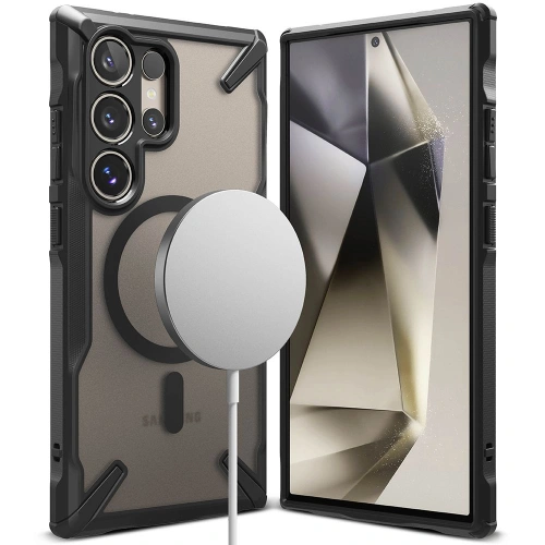 Buy Ringke Fusion-X Magnetic MagSafe Samsung Galaxy S24 Ultra Matte Black - RGK1933 - {ean13} - Home Screen Store Europe