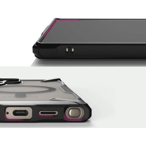 Kup Case Ringke Fusion-X Magnetic MagSafe Samsung Galaxy S24 Ultra Matt Schwarz - RGK1933 - {ean13} - Sklep Home Screen