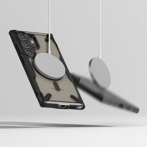Kup Etui Ringke Fusion-X Magnetic MagSafe Samsung Galaxy S24 Ultra Matte Black - RGK1933 - {ean13} - Sklep Home Screen