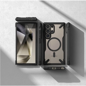 Kup Case Ringke Fusion-X Magnetic MagSafe Samsung Galaxy S24 Ultra Matt Schwarz - RGK1933 - {ean13} - Sklep Home Screen