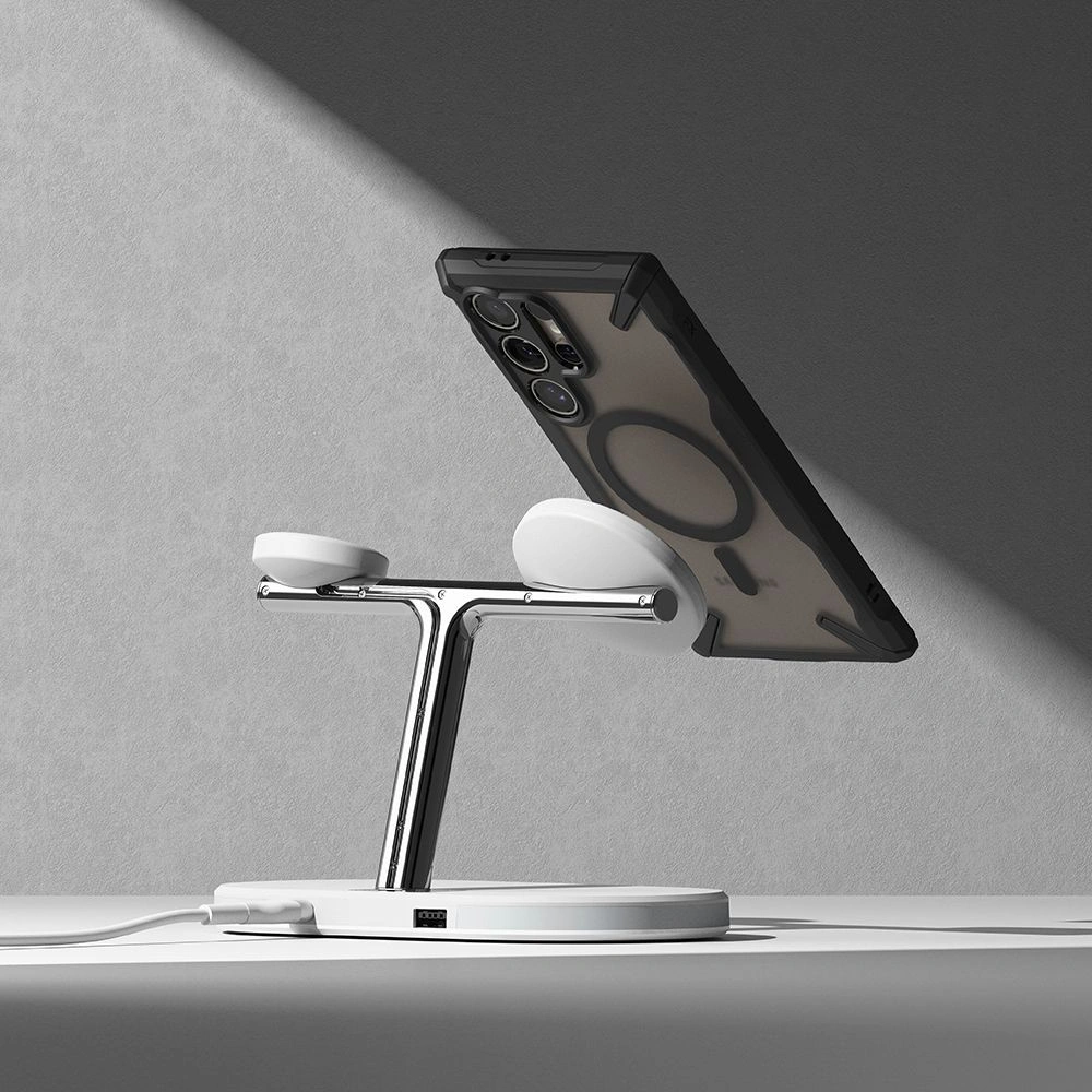 Etui Ringke Fusion-X Magnetic MagSafe Samsung Galaxy S24 Ultra Matte Black