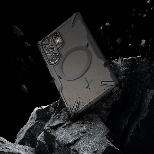 Kup Etui Ringke Fusion-X Magnetic MagSafe Samsung Galaxy S24 Ultra Matte Black - RGK1933 - {ean13} - Sklep Home Screen