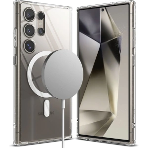 Kup Etui Ringke Fusion Magnetic MagSafe Samsung Galaxy S24 Ultra Clear - RGK1934 - {ean13} - Sklep Home Screen